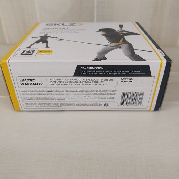 SKLZ ZIP-N-HIT Baseball/Softball Guided Pitch & Return Batting Trainer - Picture 4 of 5